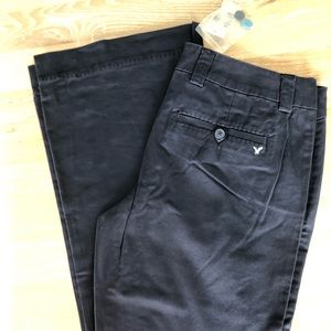NWT AE Favorite Trousers size 8 Long